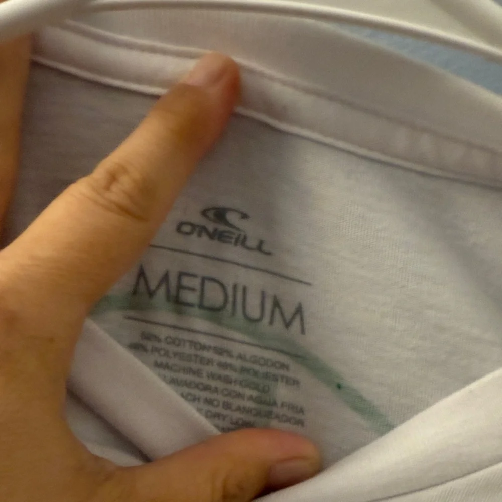 O'Neill White Tee with Graphic Logo